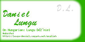 daniel lungu business card